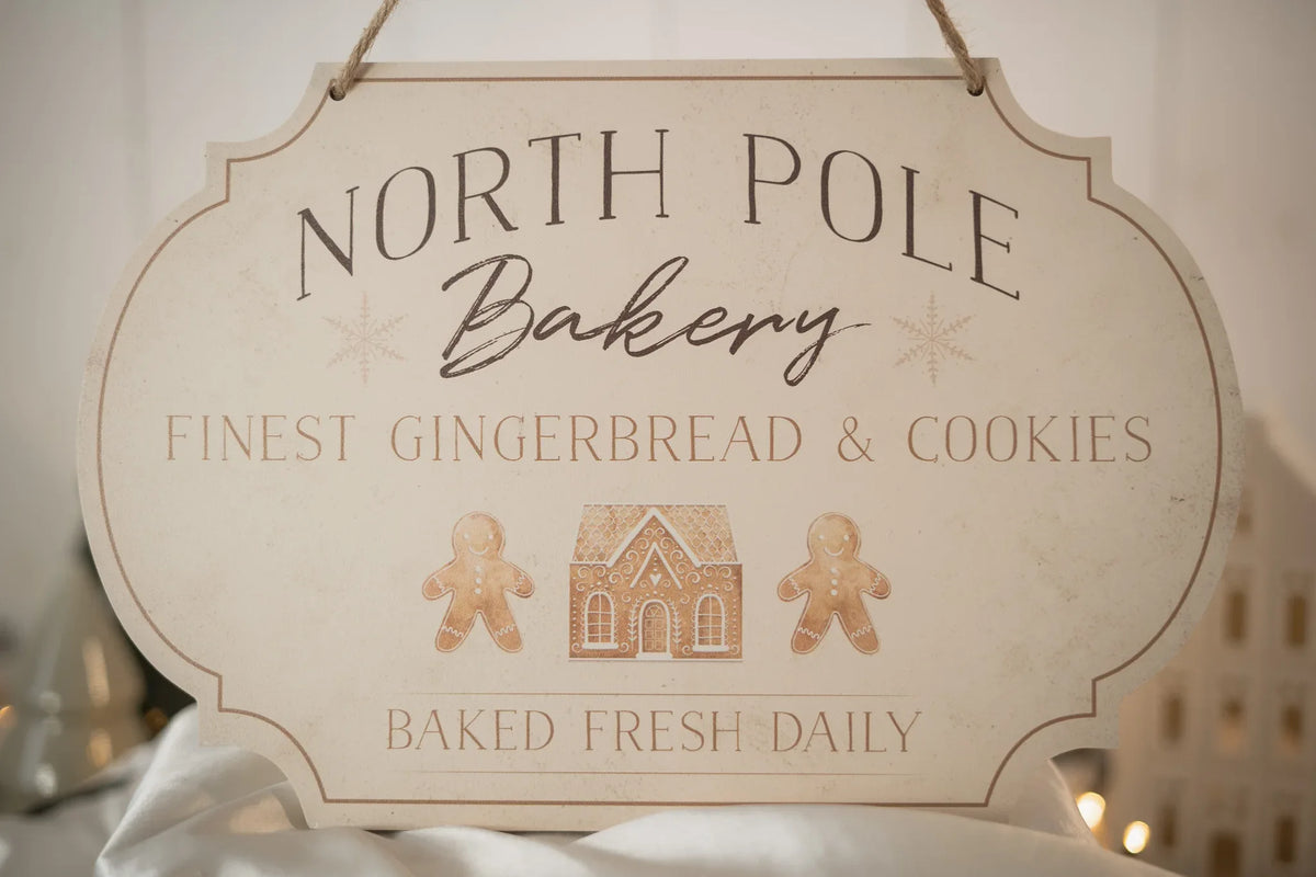 Ornement mural | North Pole sign