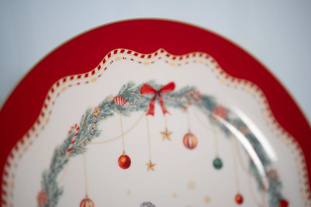 Assiette à dessert "Cosy" | Vintage Christmas