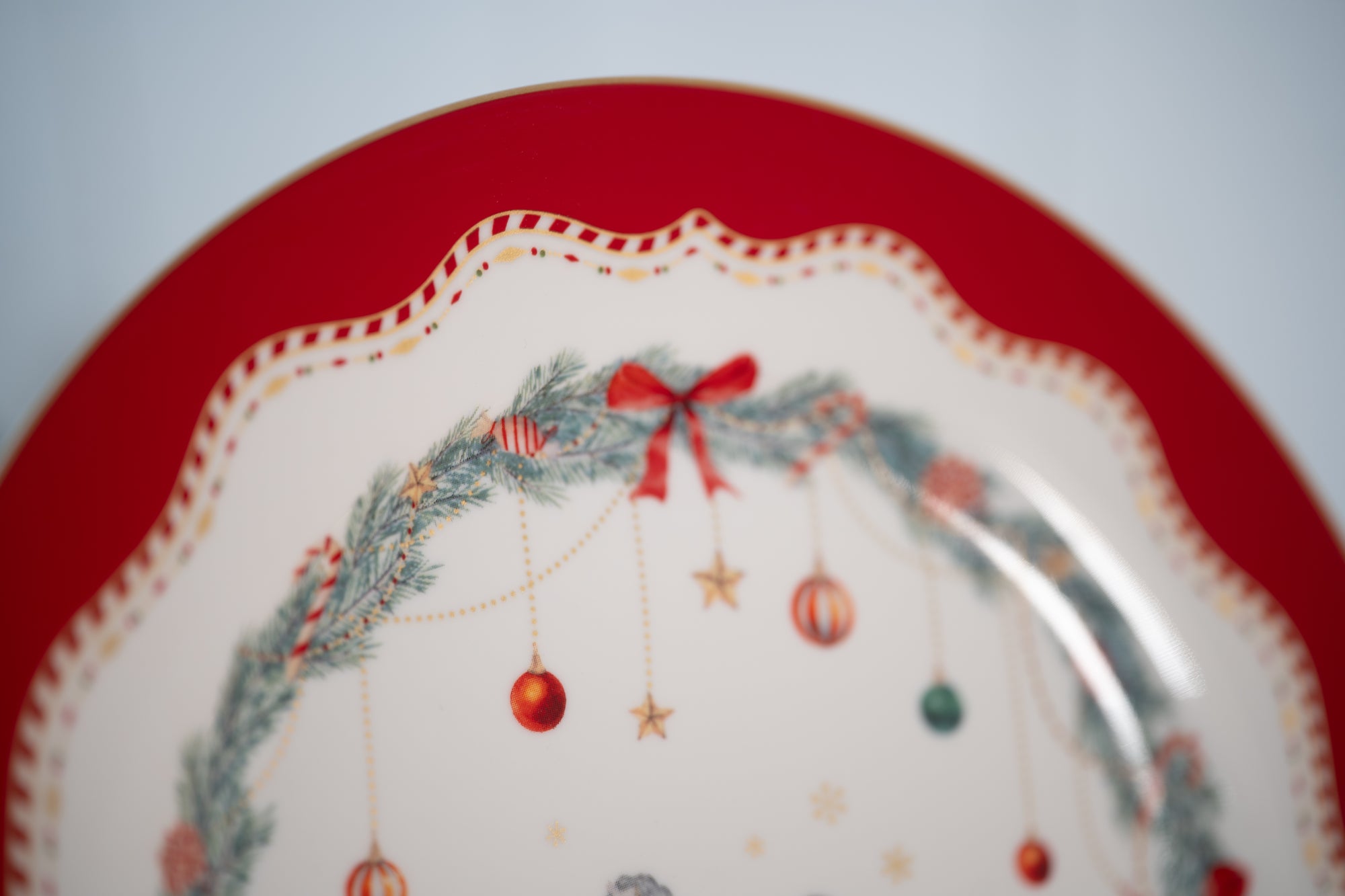 Assiette à dessert "Cosy" | Vintage Christmas