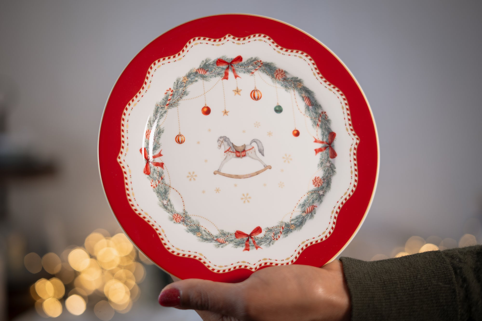 Assiette à dessert "Cosy" | Vintage Christmas