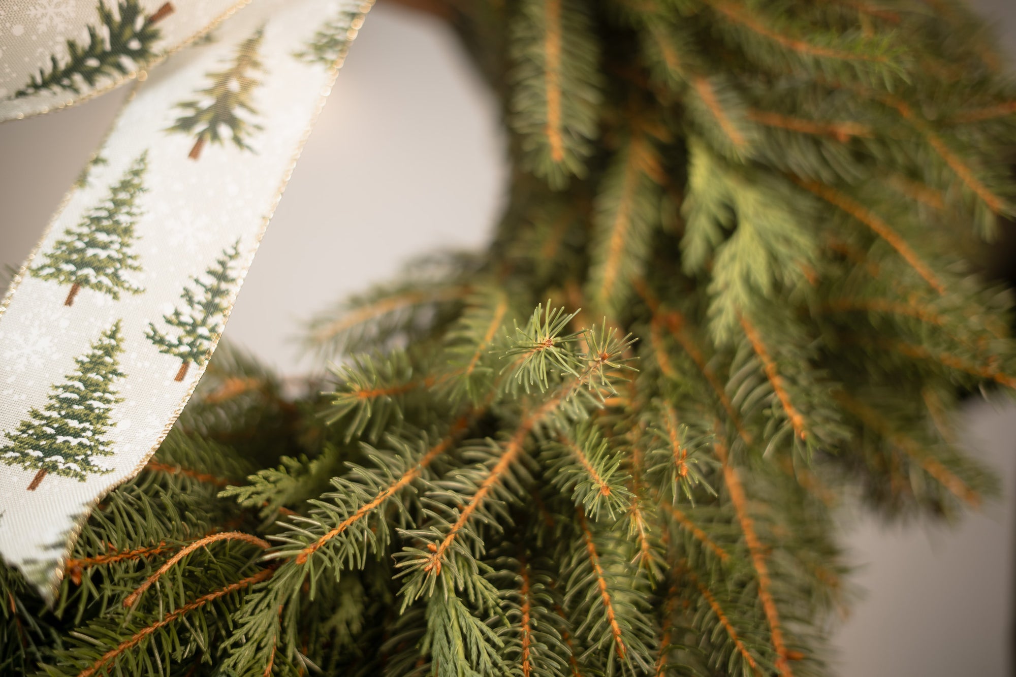 Couronne d'hiver | Faite mains