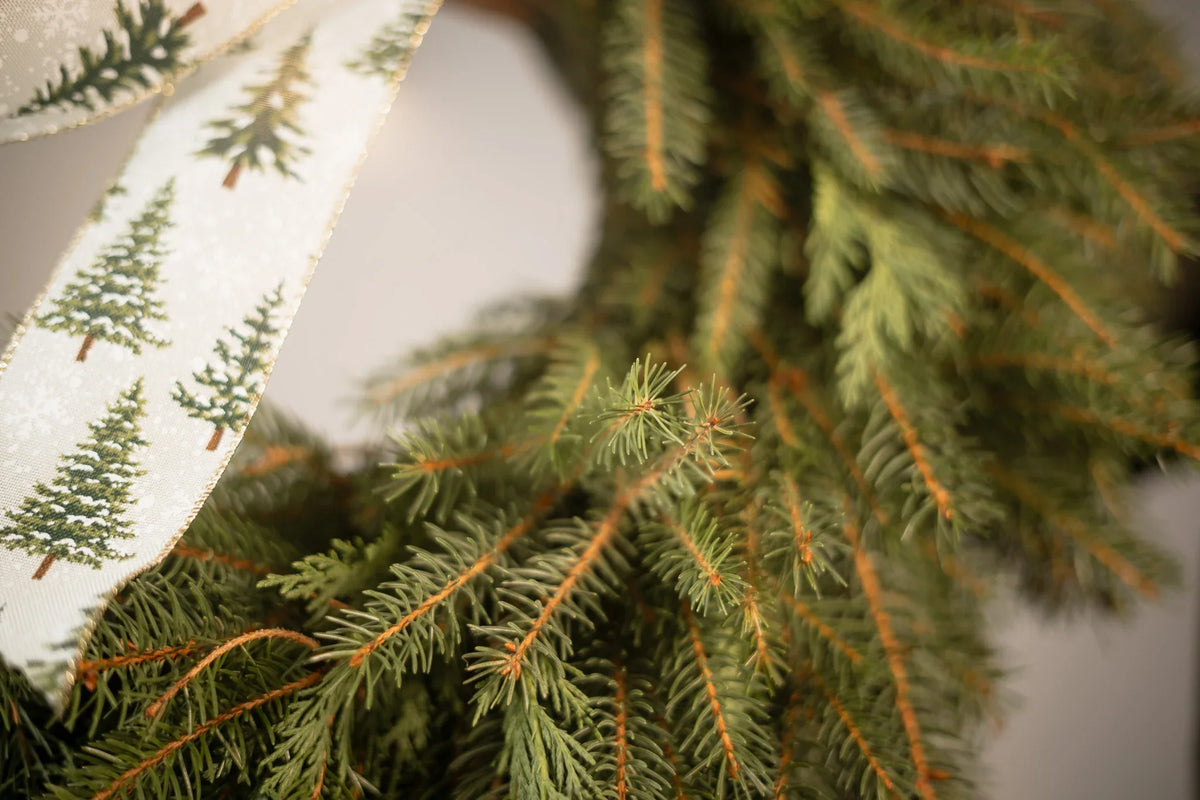 Couronne d'hiver | Faite mains