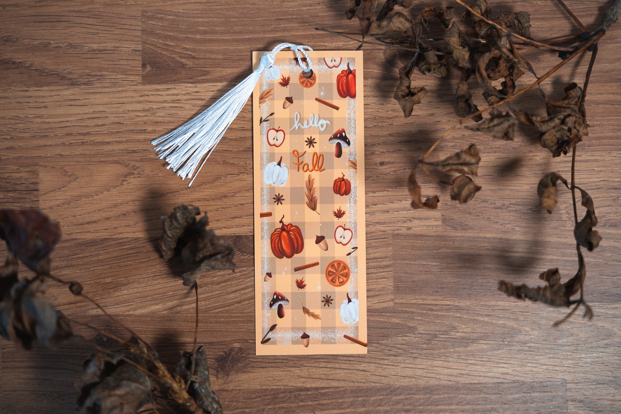 Marque page "Hello fall"