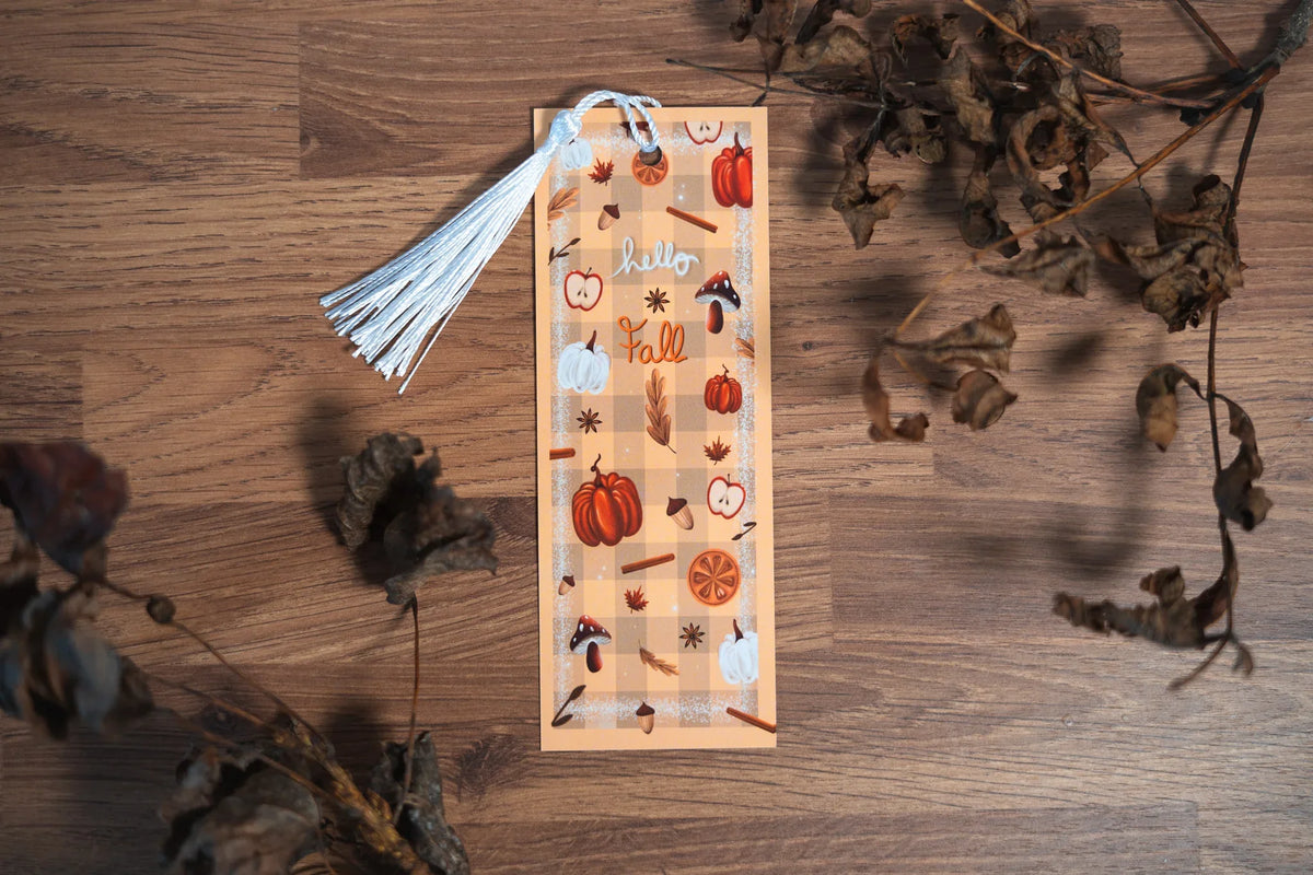 Marque page "Hello fall"