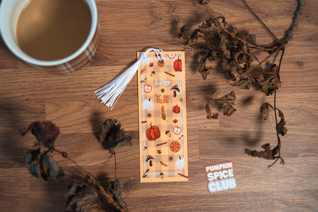 Marque page "Hello fall"