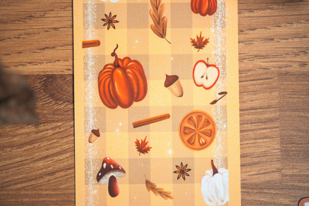 Marque page "Hello fall"