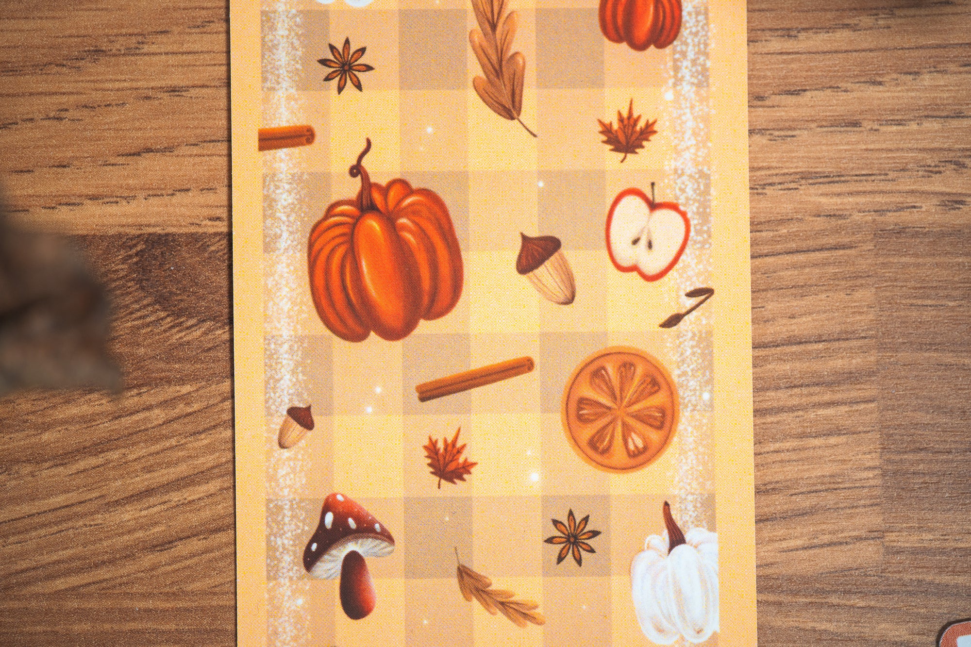 Marque page "Hello fall"
