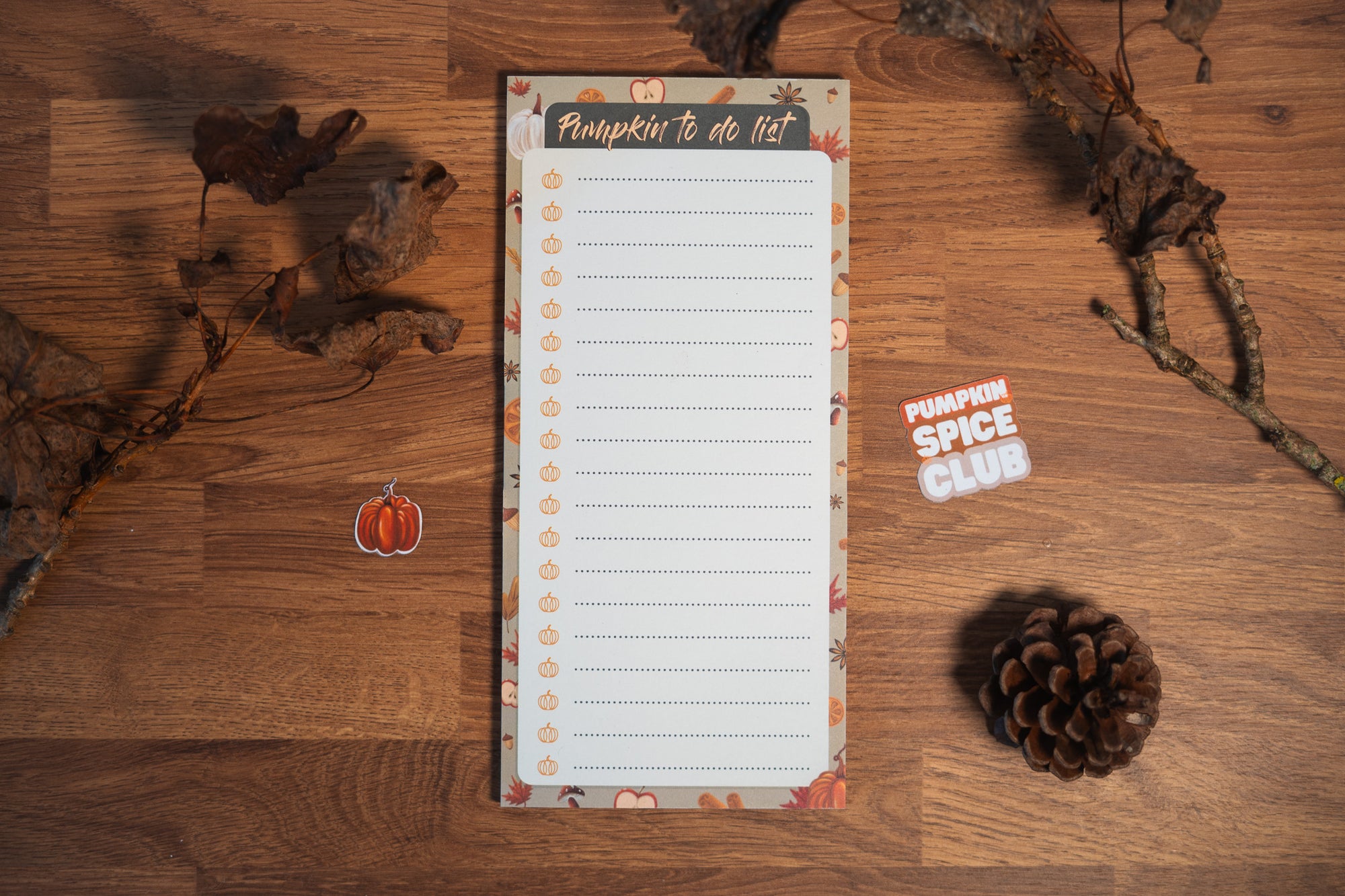 To do list "Pumpkin to do list"