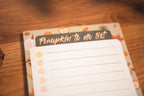 To do list "Pumpkin to do list"