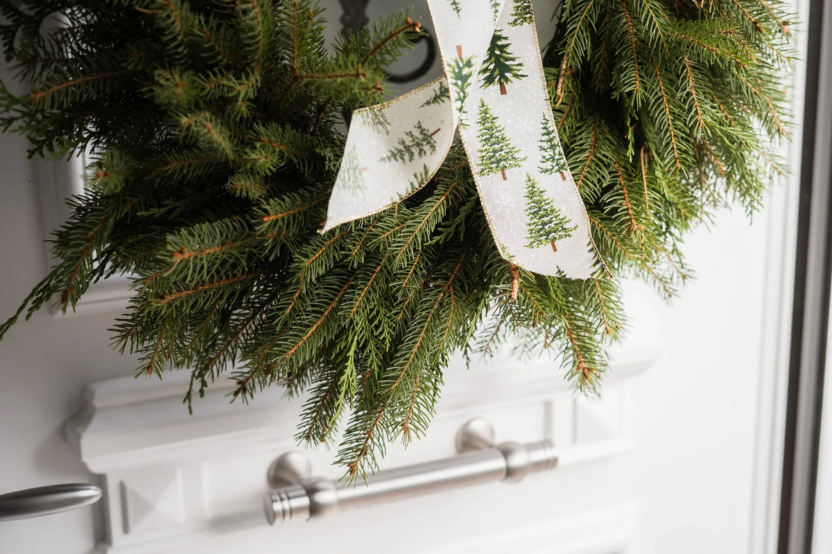 Couronne d'hiver | Faite mains