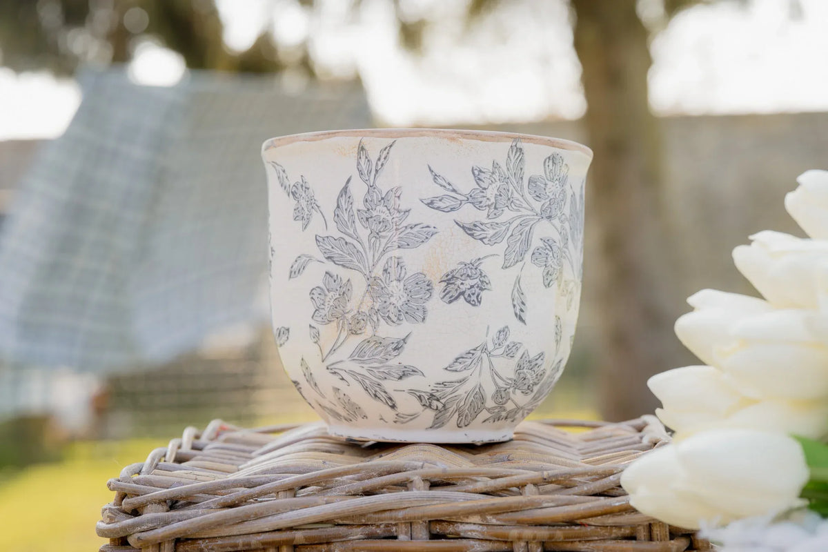 Cache pot Flowers | Botanica