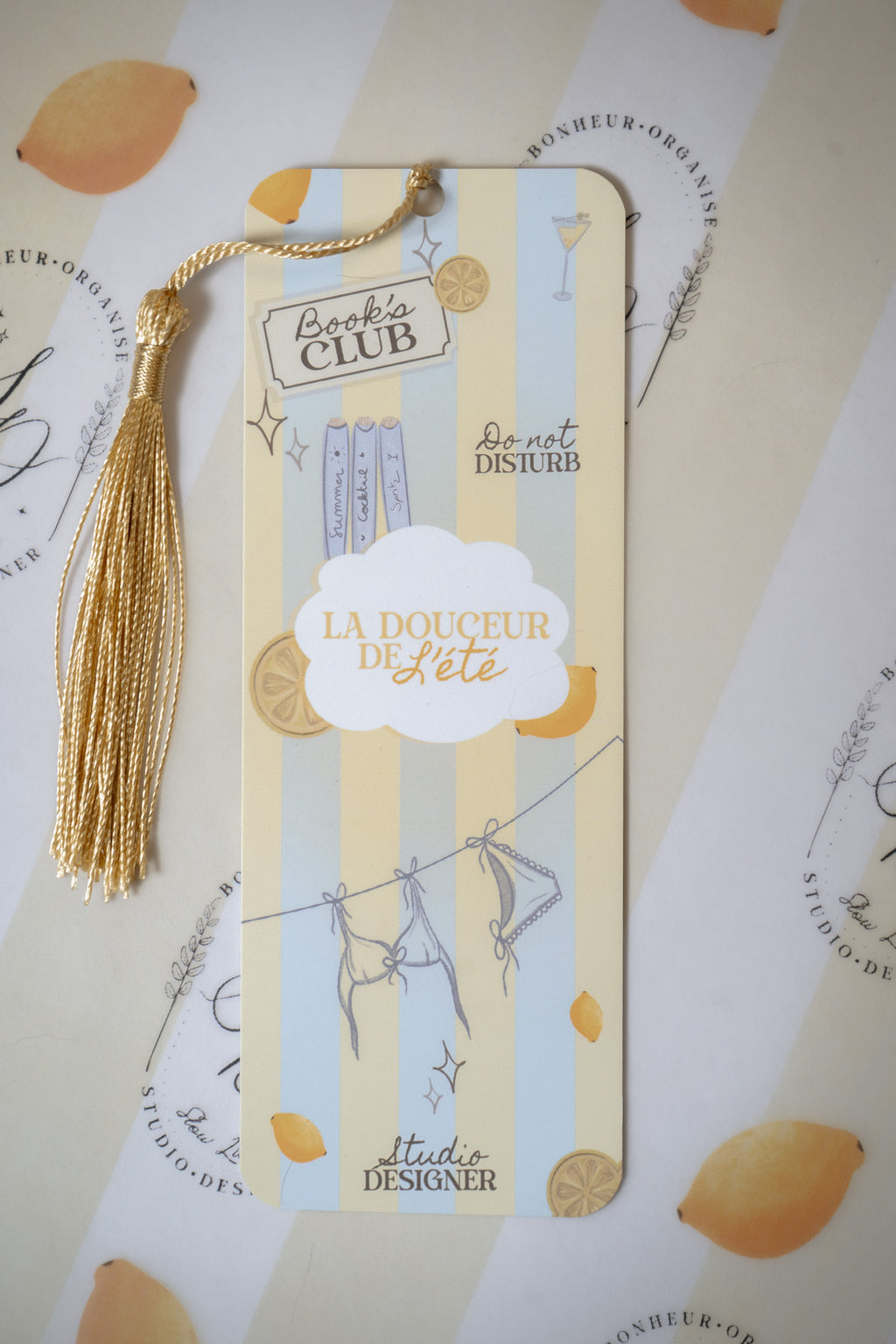 Marque page | « Girl who loves summer »