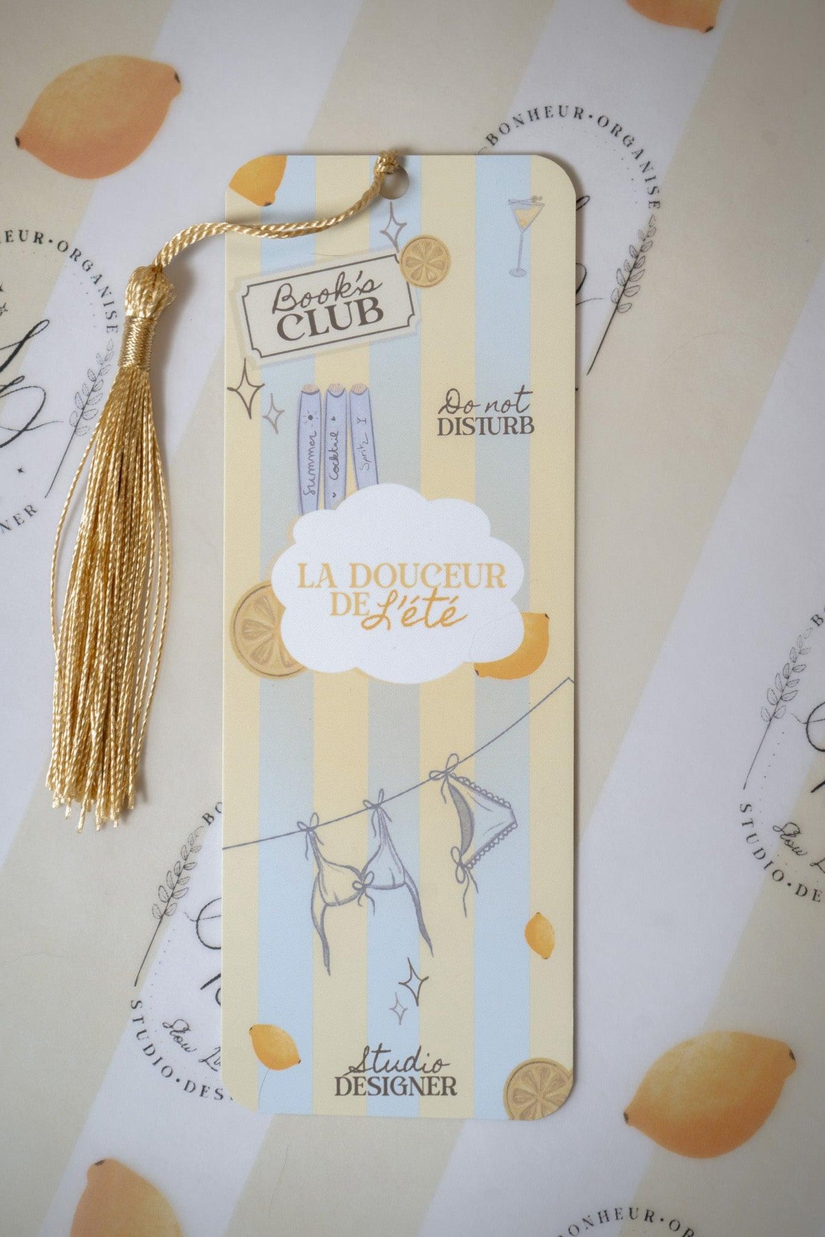 Marque page | « Girl who loves summer »