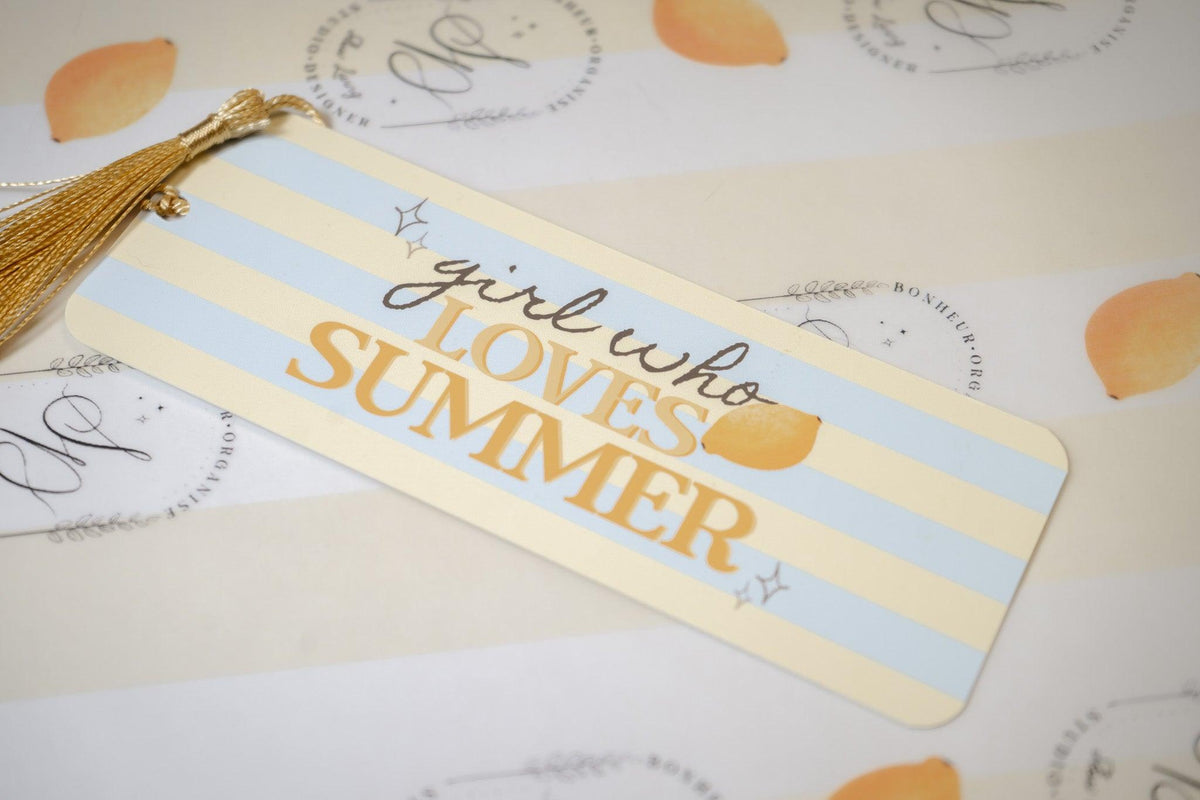 Marque page | « Girl who loves summer »