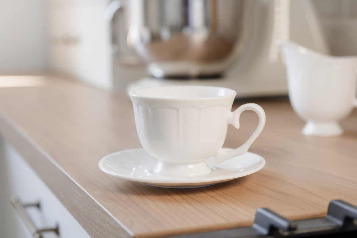 Tasse avec soucoupe | Cottage chic
