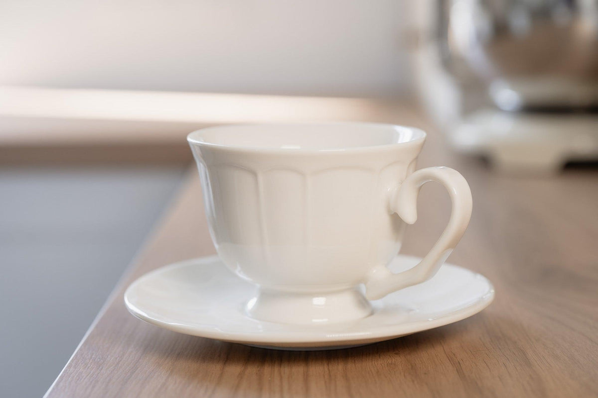 Tasse avec soucoupe | Cottage chic