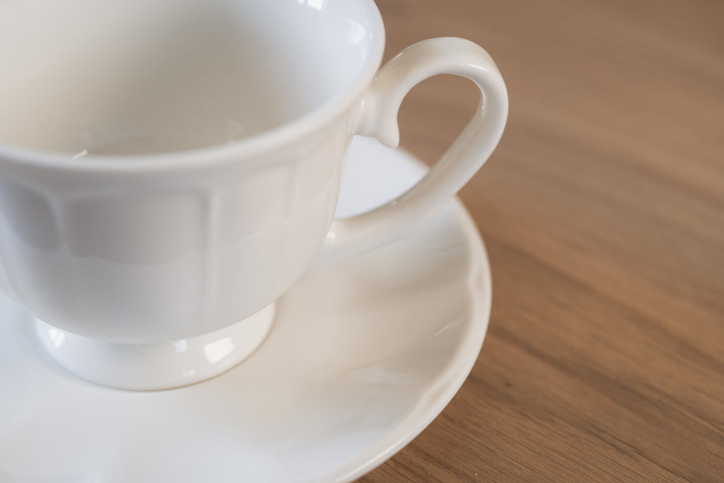 Tasse avec soucoupe | Cottage chic