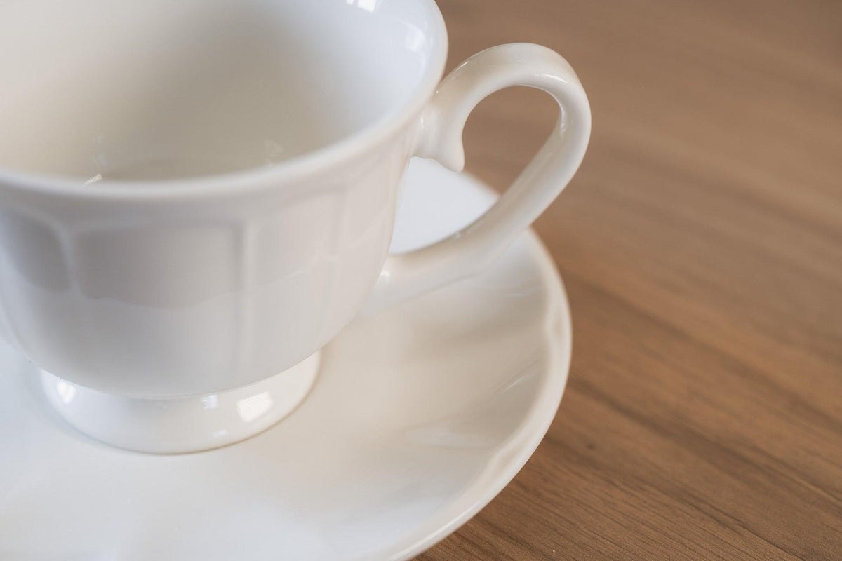 Tasse avec soucoupe | Cottage chic